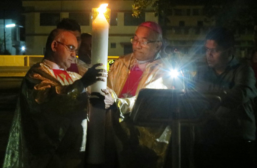 Easter Vigil in Mangalore and Udupi 
